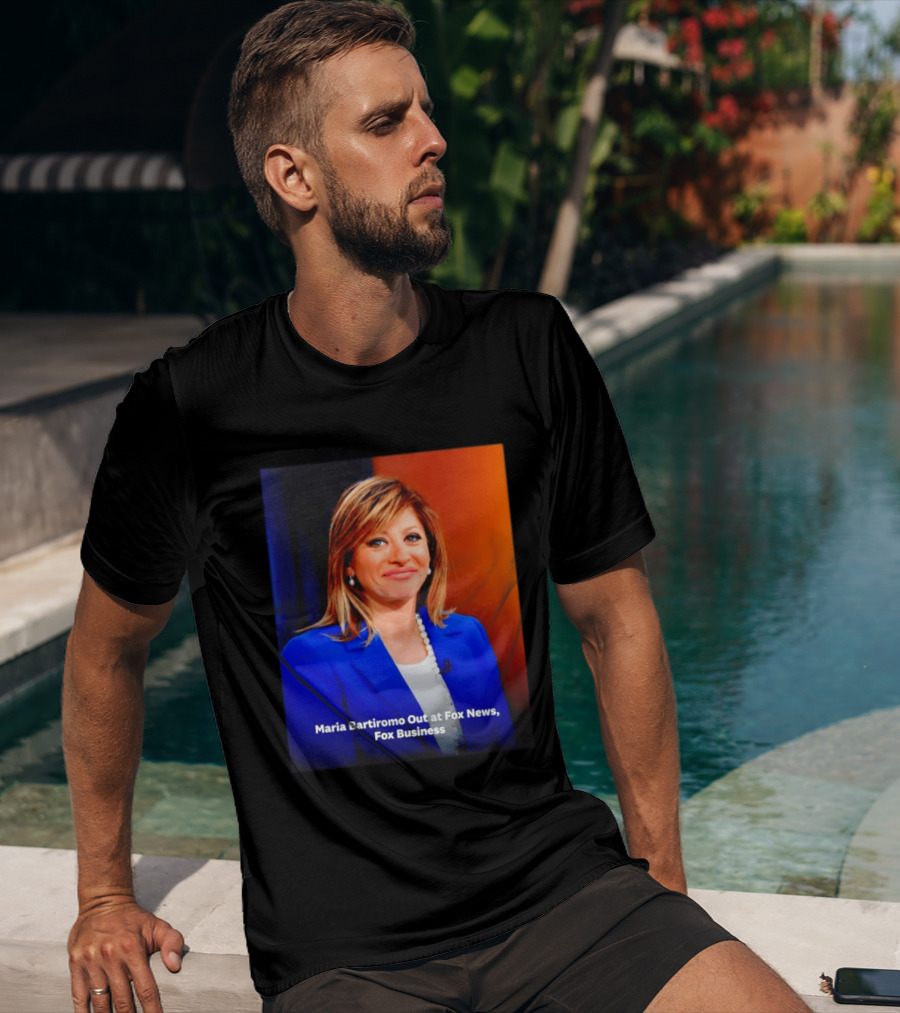 Maria Bartiromo Departure Fox Business News Media T-Shirt