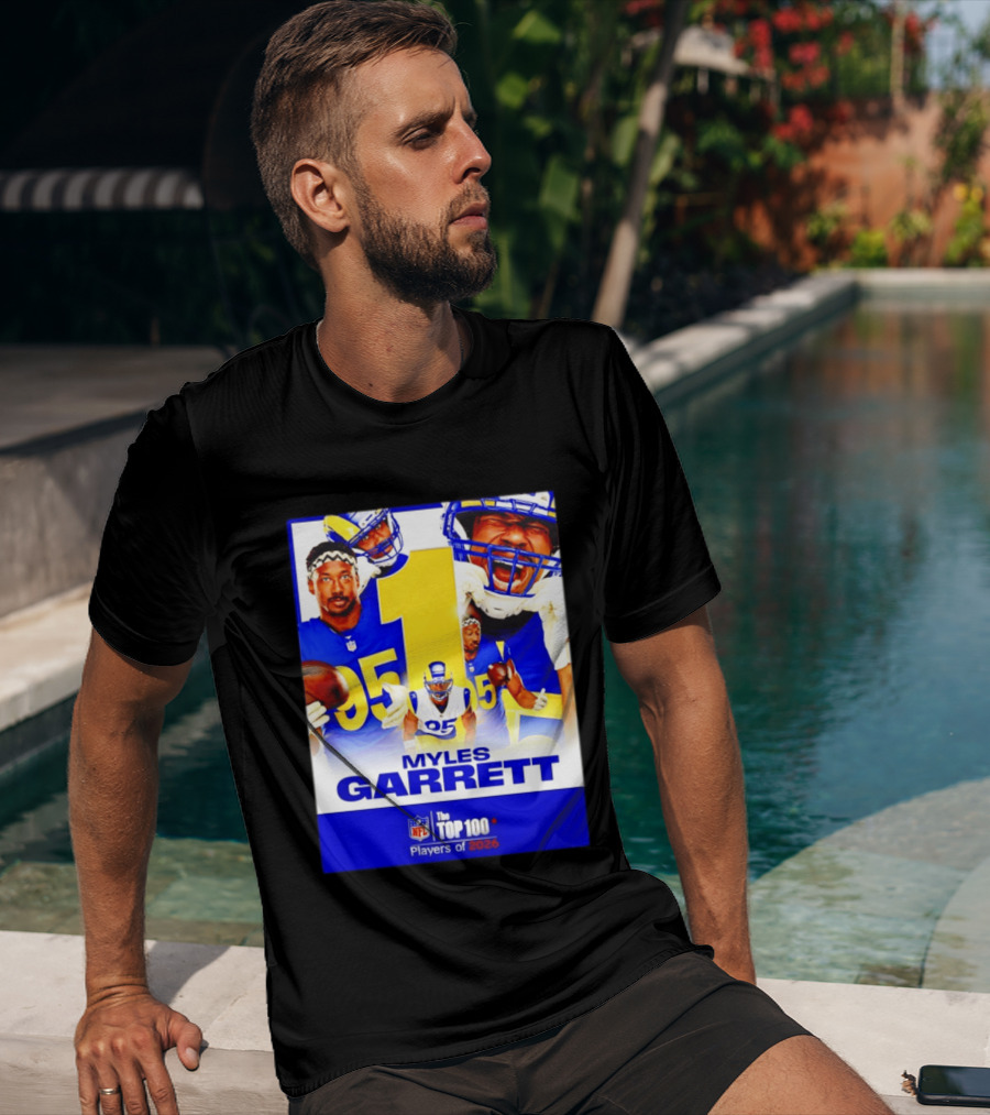 Myles Garrett Rams NFL Top 100 Players 2026 T-Shirt