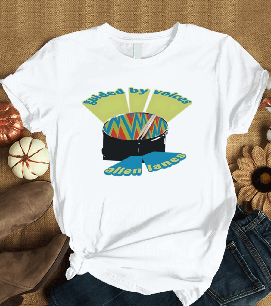 Guided By Voices Alien Lanes Drum Art TomTom T-Shirt