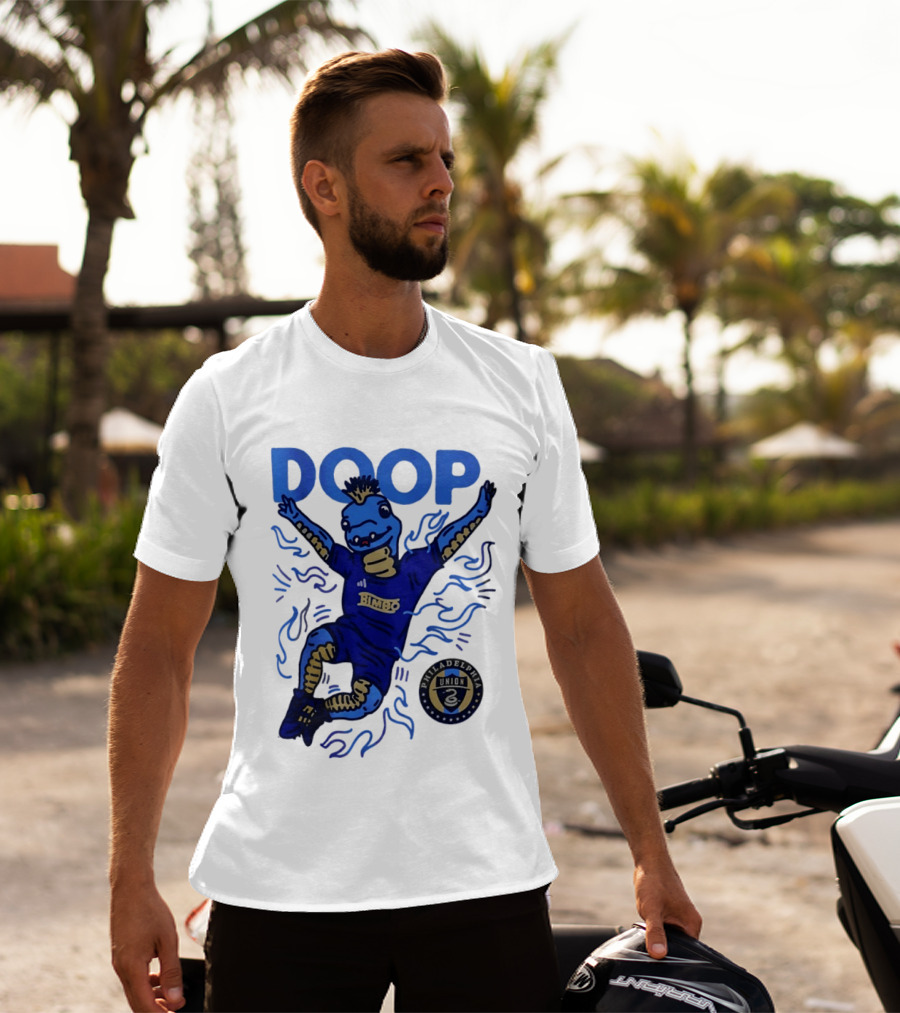 Philadelphia Union Phang Doop Celebration Bimbo Soccer T-Shirt