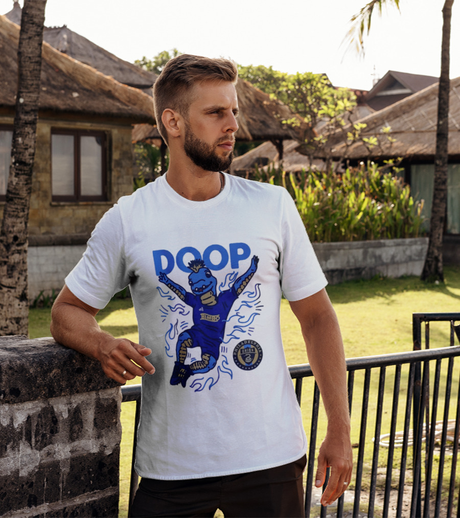 Philadelphia Union Phang Doop Celebration Bimbo Soccer T-Shirt