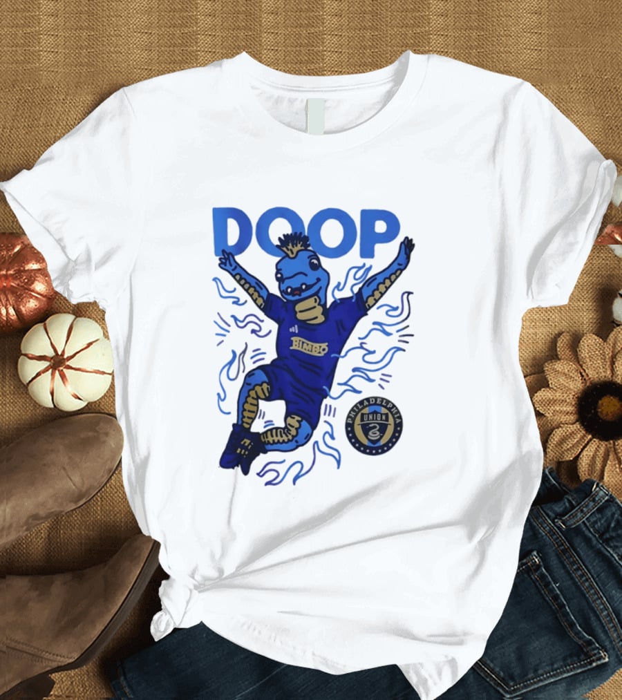 Philadelphia Union Phang Doop Celebration Bimbo Soccer T-Shirt