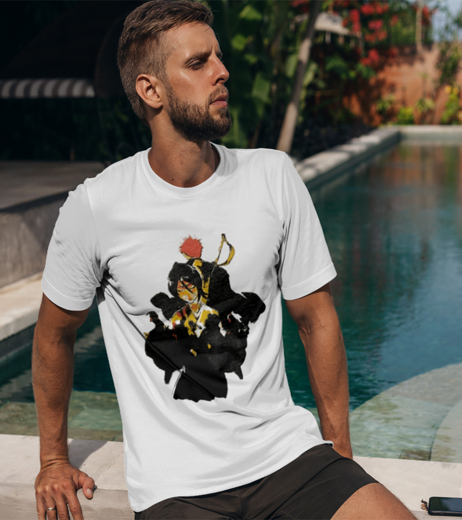 Rukia Kuchiki And Ichigo Kurosaki Spirit Battle Bleach Anime Fan Favorite Characters T-Shirt
