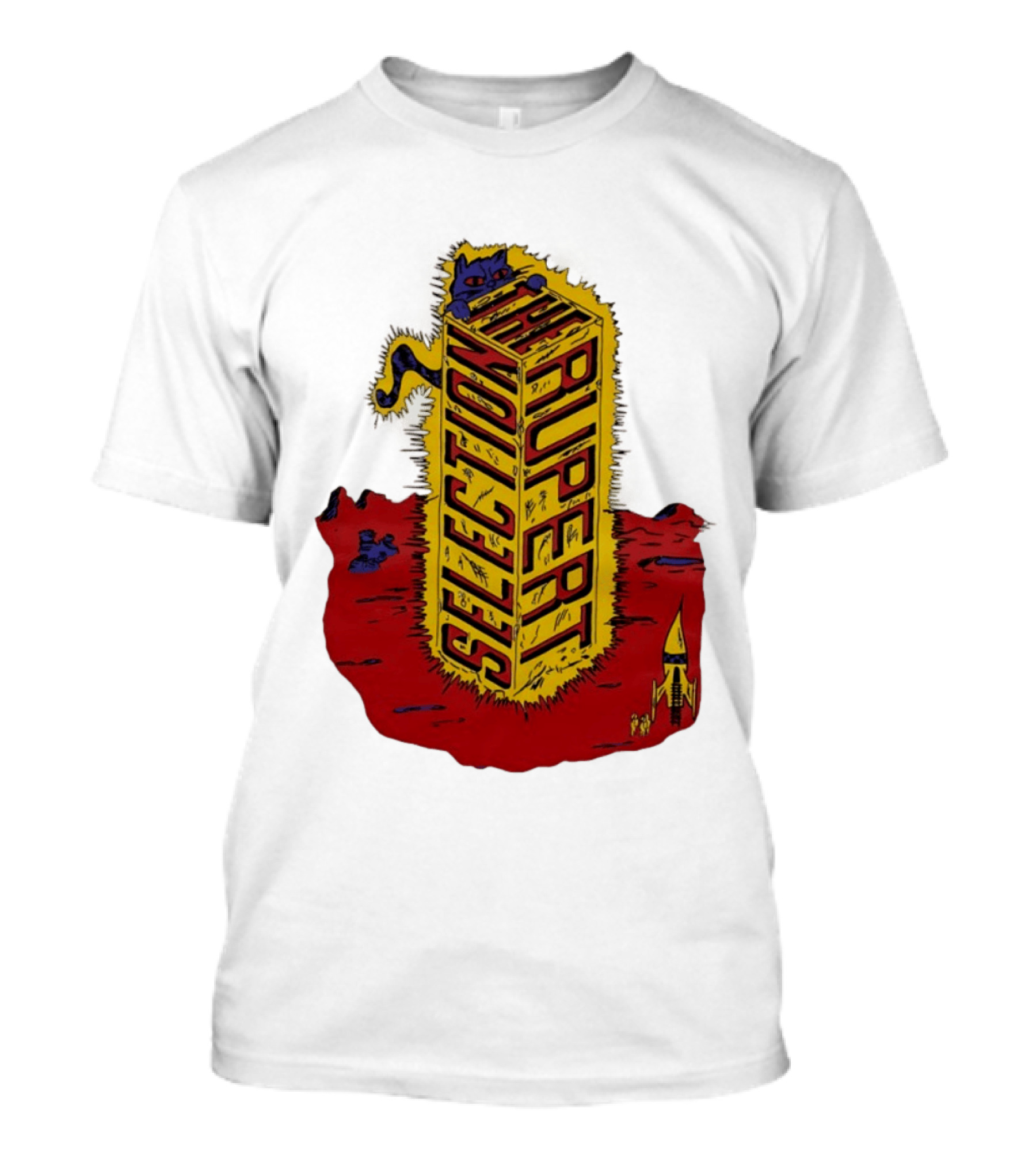 The Rupert Selection Cat Space Rocket Adventure T-Shirt