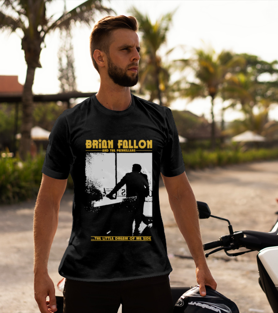 Brian Fallon Painkillers Paving My Way Dream Of Me Side T-Shirt
