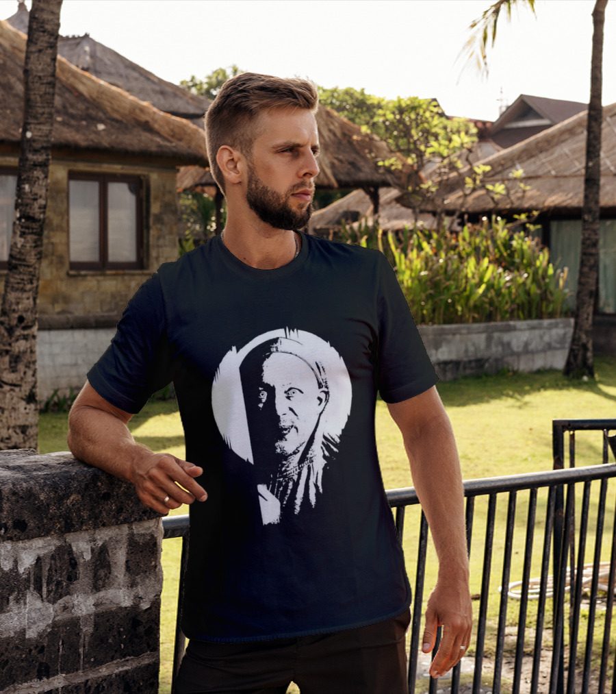 Curious Guy Limmy's Homemade Show Scottish Comedy Stencil T-Shirt