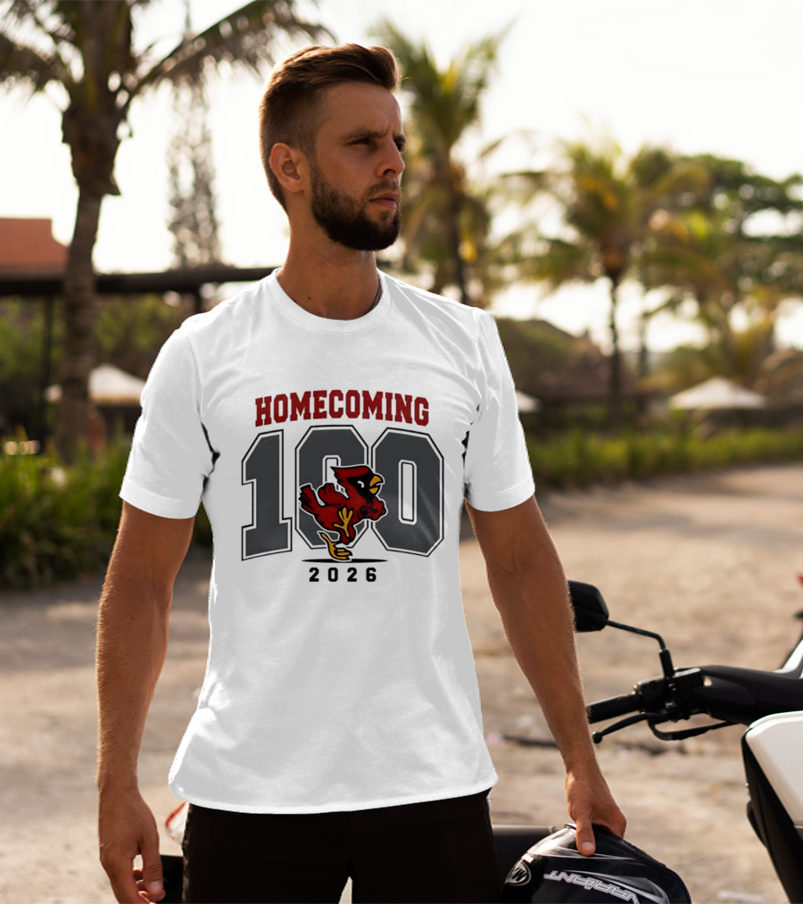 Ball State Cardinals Homecoming 100 2026 T-Shirt