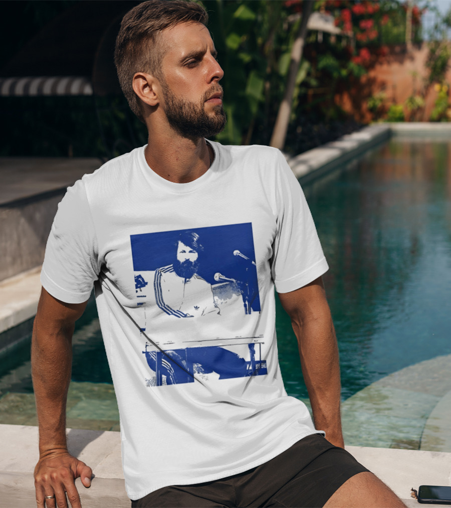 Brian Wilson Piano Microphone Live Performance T-Shirt