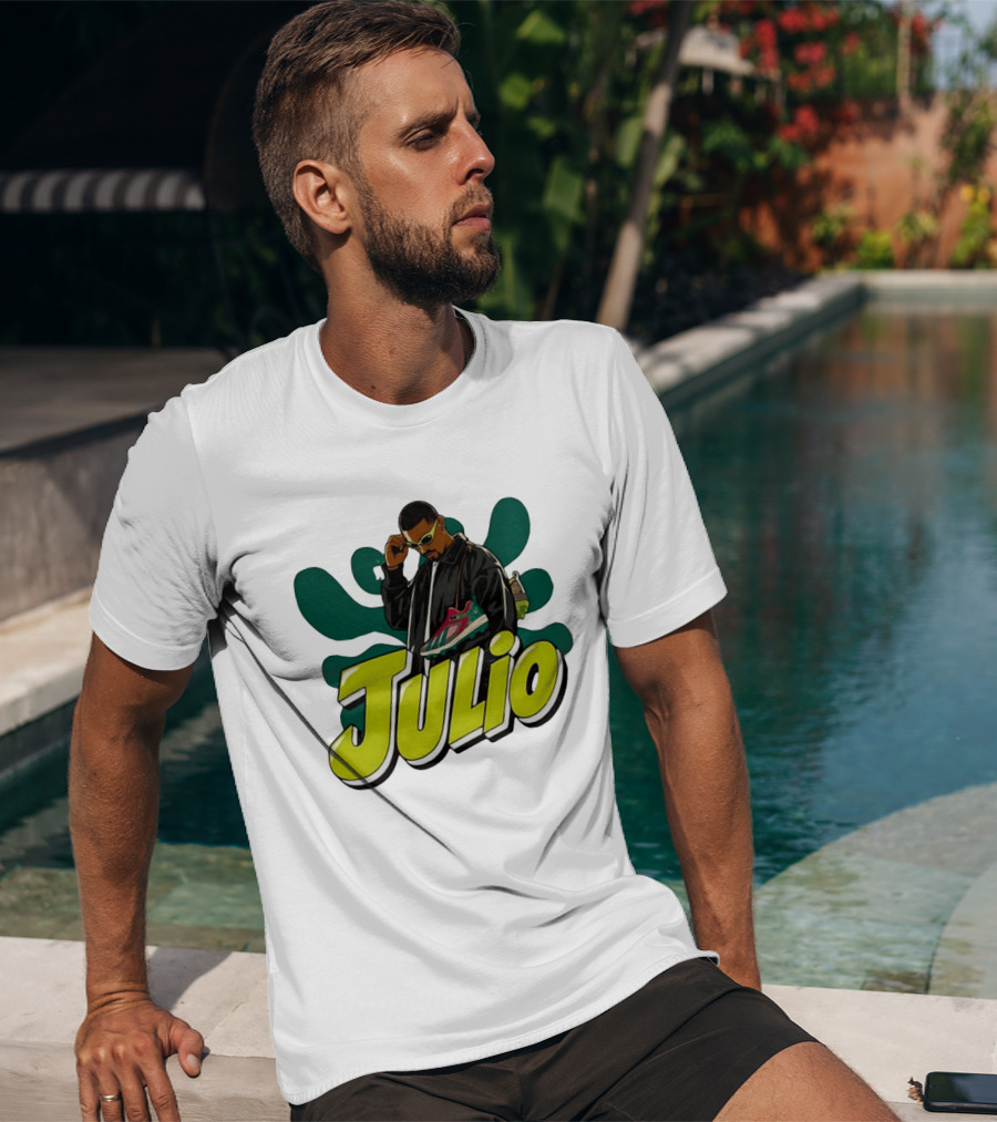 Seattle Mariners Julio Rodriguez Sneaker T-Shirt
