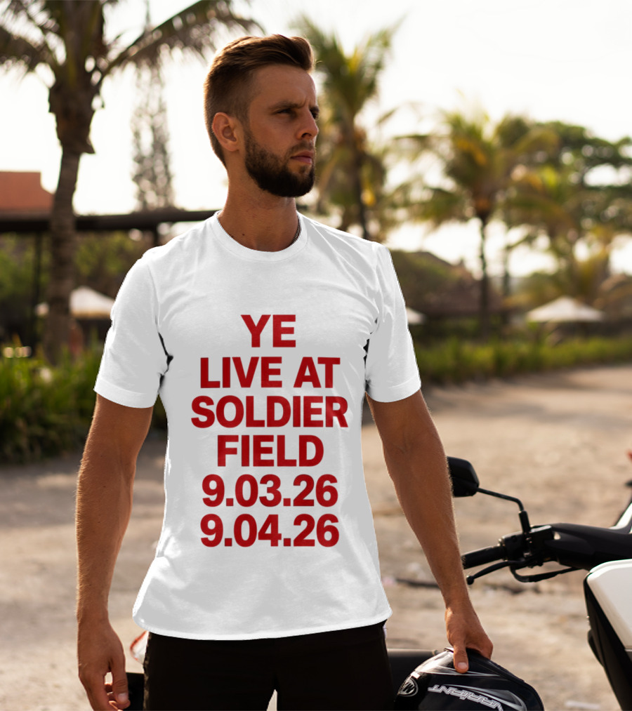 Ye Live At Soldier Field 9.03.26 9.04.26 T-Shirt