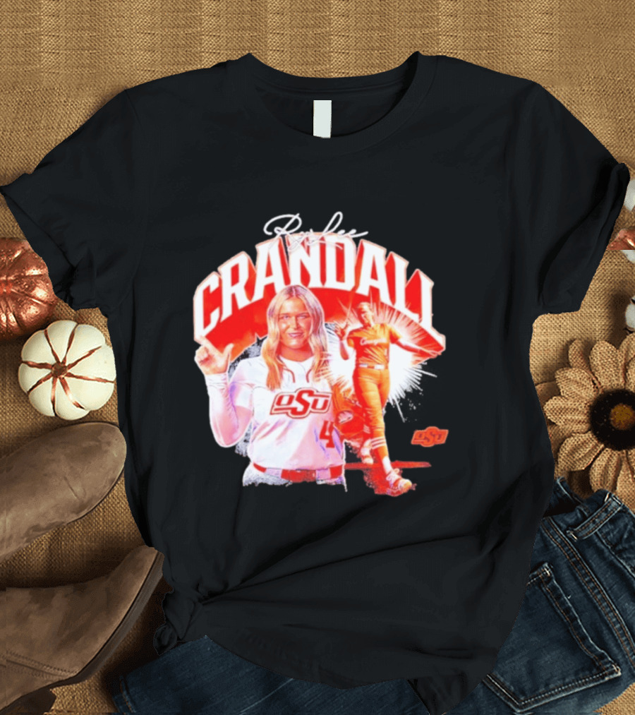 Rylee Crandall Oklahoma State Softball OSU Athlete T-Shirt