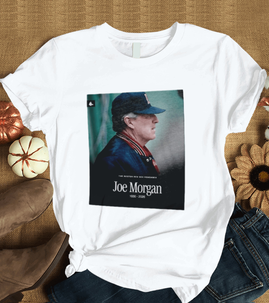 Boston Red Sox Honor Joe Morgan 1930 2026 MLB Memoriam T-Shirt