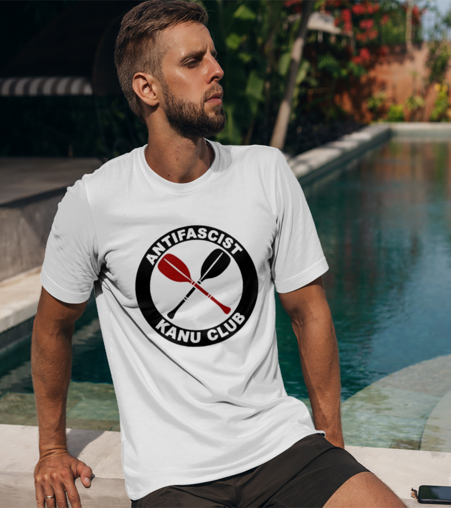 Antifascist Kanu Club Paddles T-Shirt