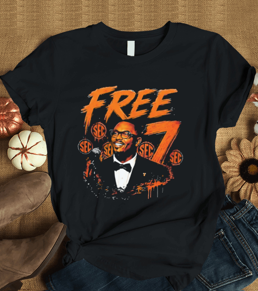 Tennessee Volunteers Arion Carter SEC Free 7 T-Shirt