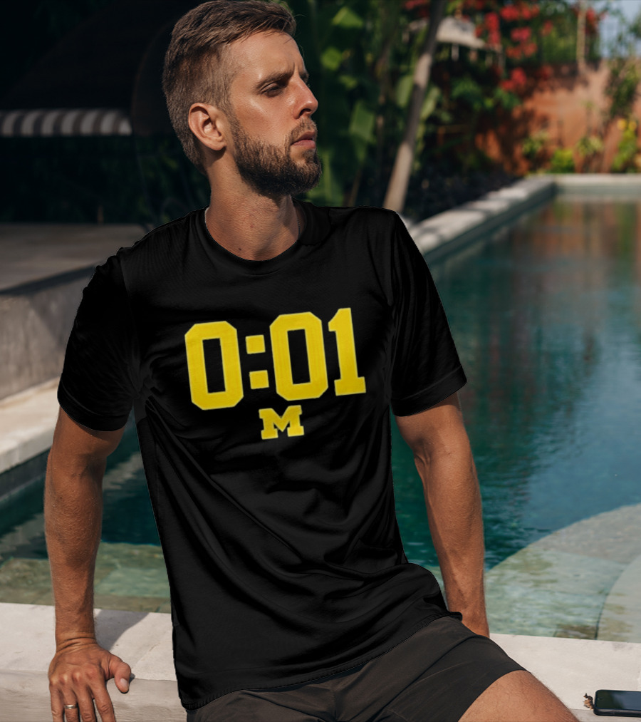 Michigan Wolverines 0:01 M T-Shirt