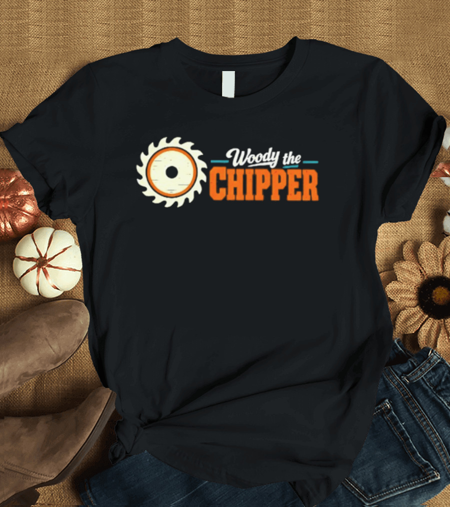 Woody The Chipper Saw Blade Circular T-Shirt