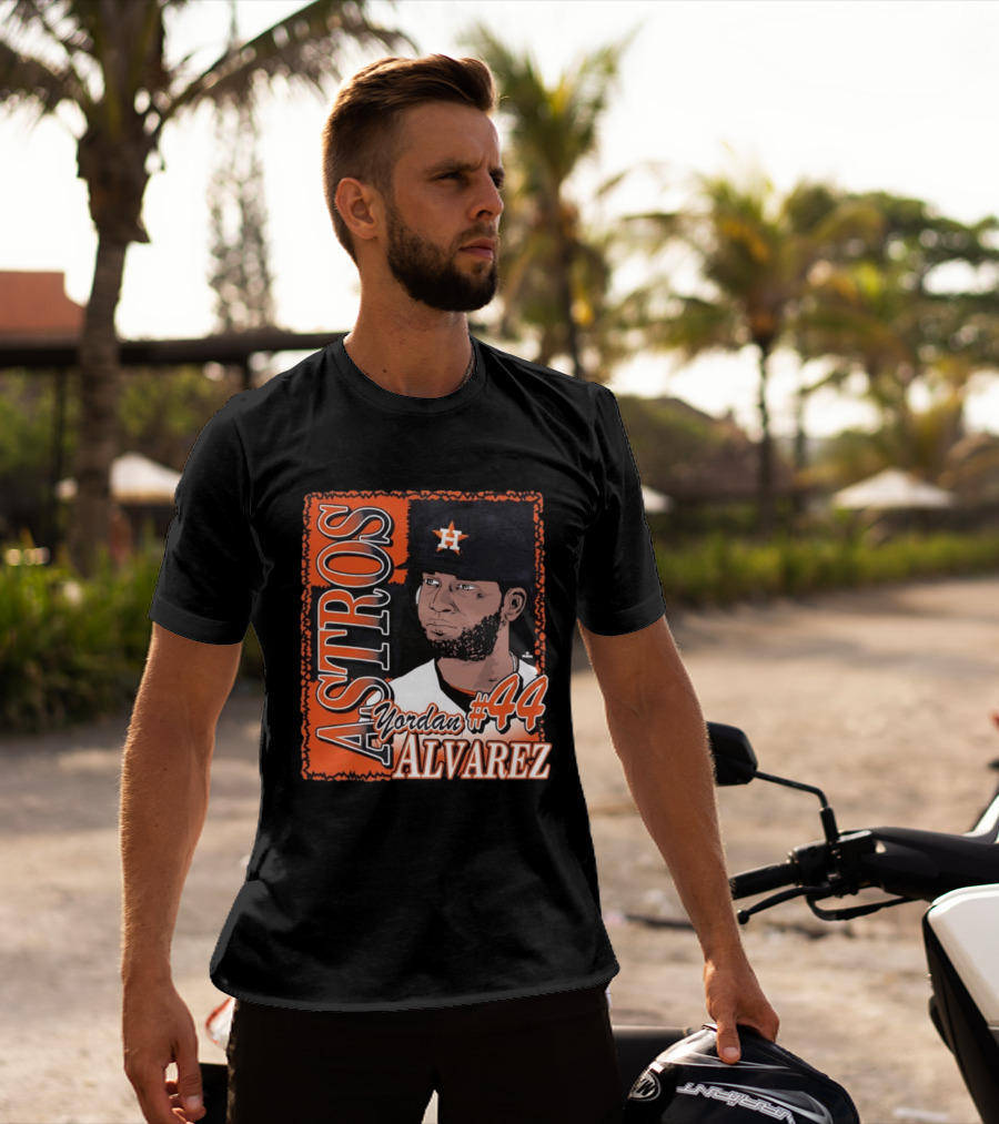 Astros Yordan Alvarez #44 Houston Baseball T-Shirt