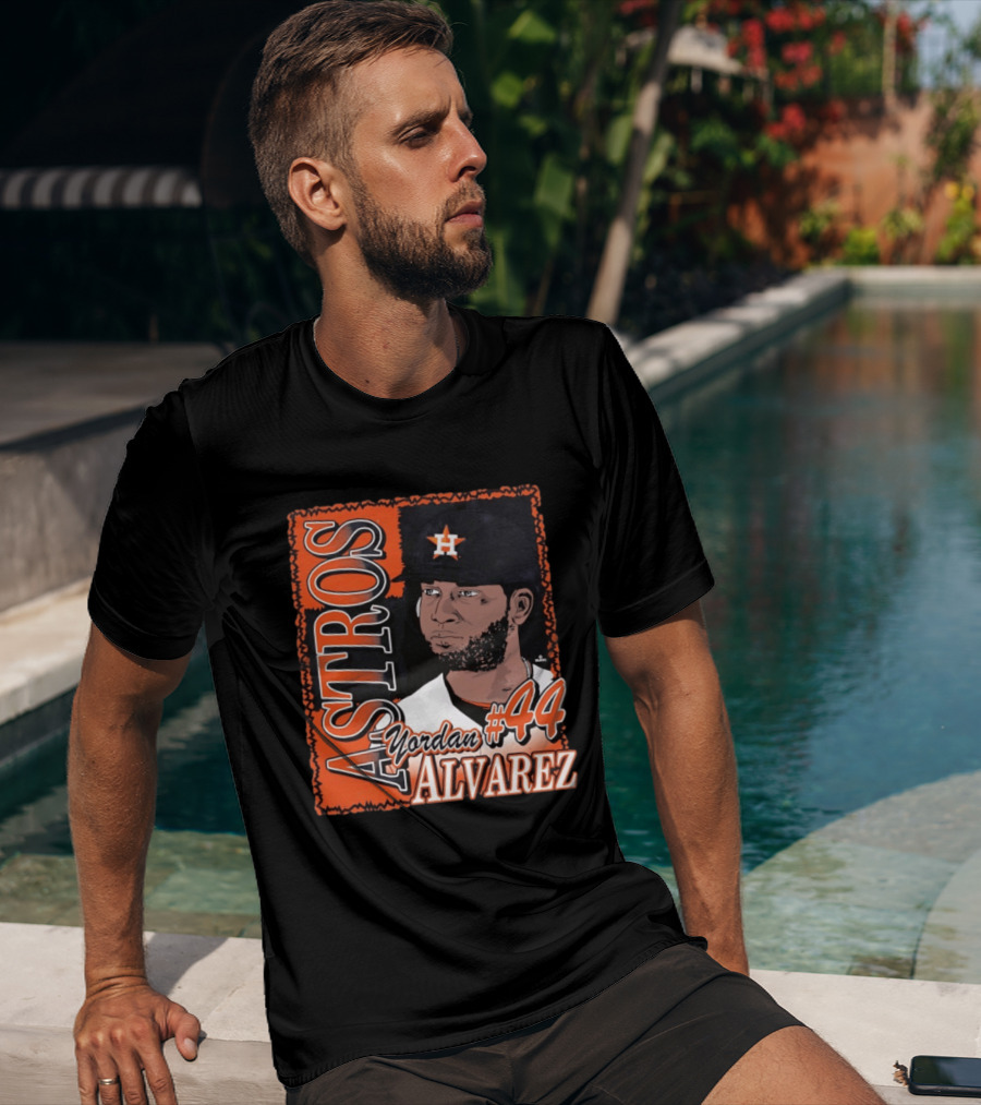 Astros Yordan Alvarez #44 Houston Baseball T-Shirt