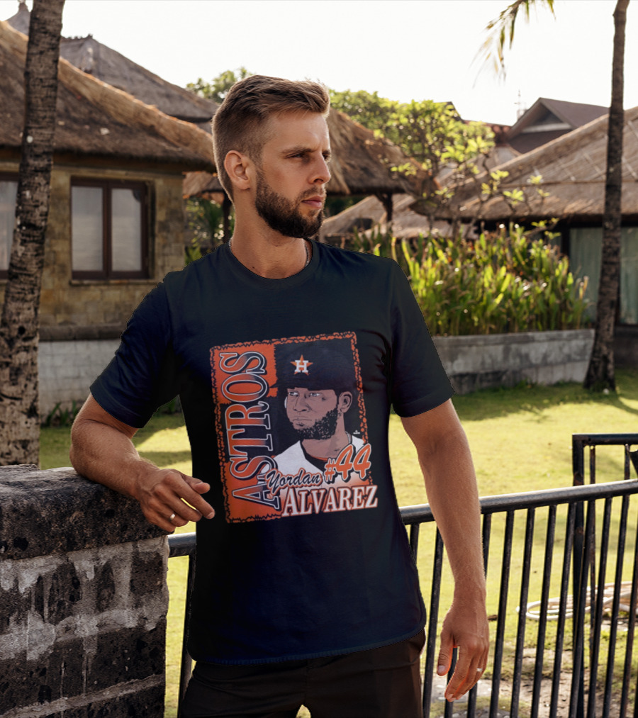 Astros Yordan Alvarez #44 Houston Baseball T-Shirt