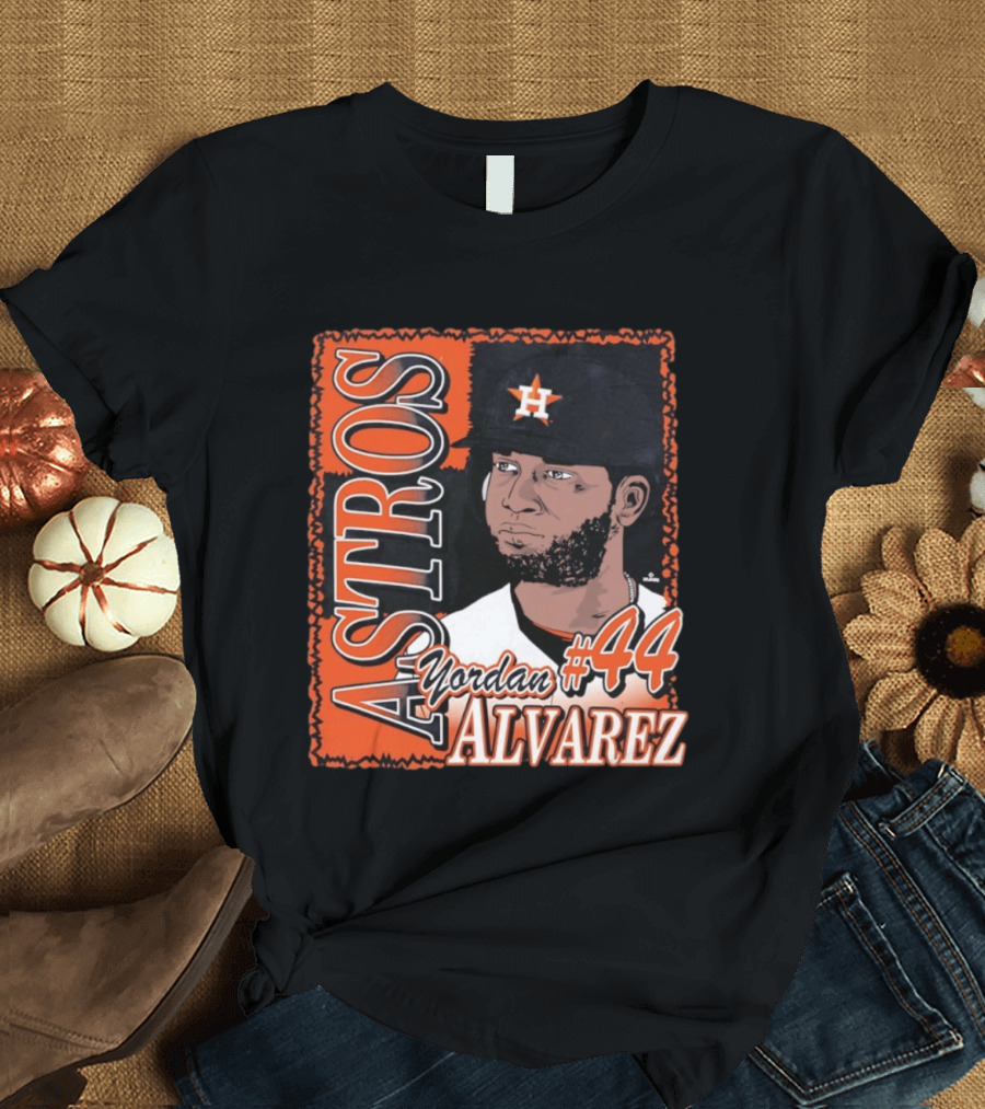 Astros Yordan Alvarez #44 Houston Baseball T-Shirt