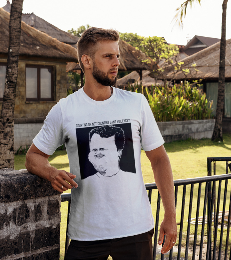 Charlie Kirk Counting Or Not Counting Gang Violence T-Shirt