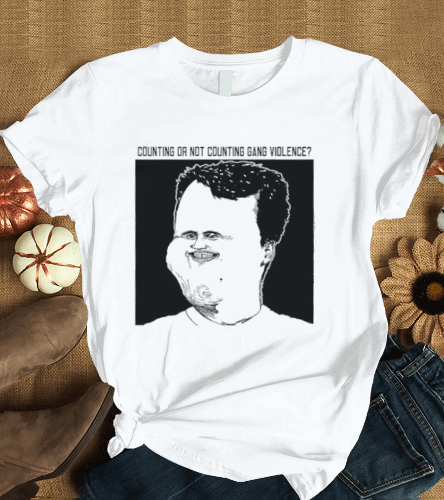 Charlie Kirk Counting Or Not Counting Gang Violence T-Shirt