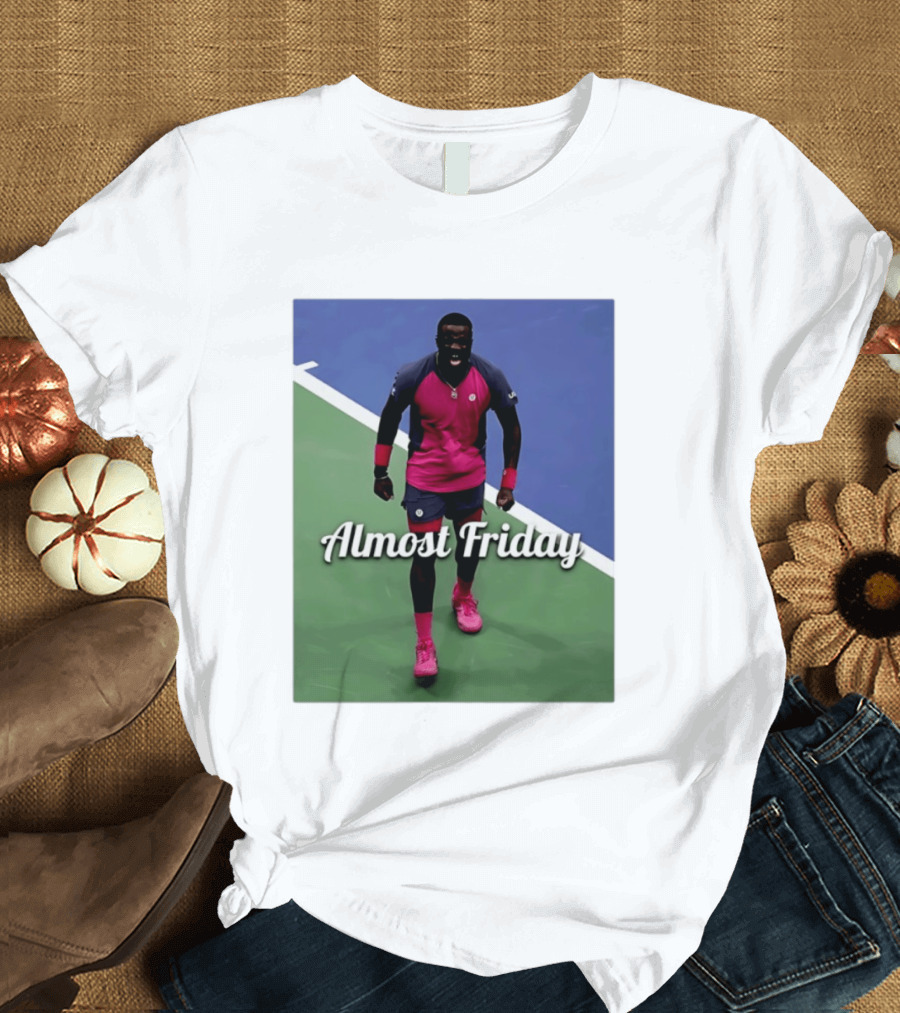 Frances Tiafoe Big FOE Almost Friday Tennis T-Shirt