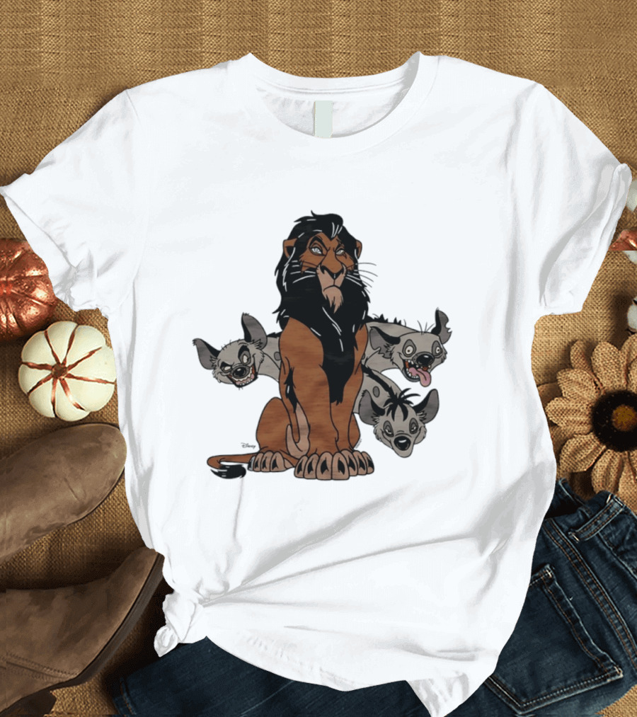 Lion King Scar And Hyenas Troupe T-Shirt