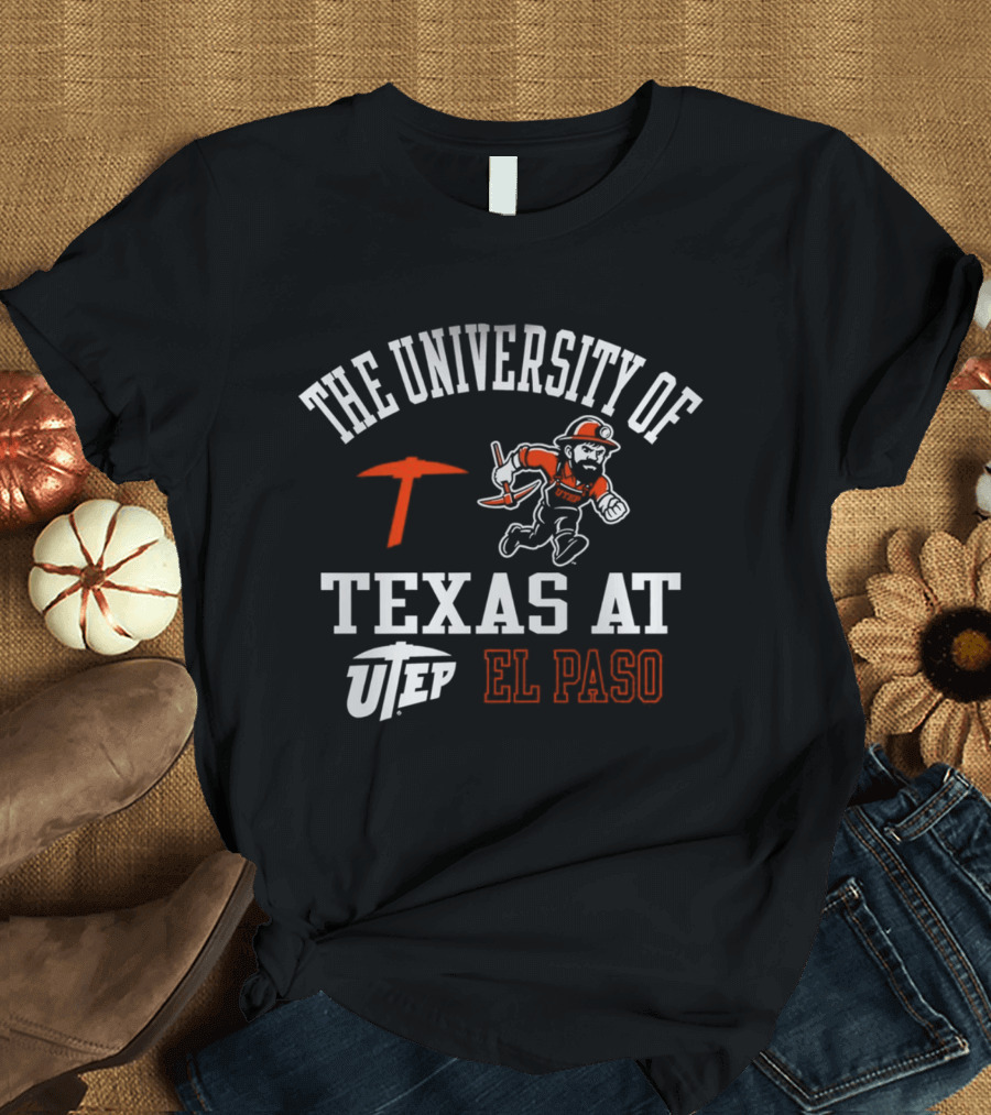 The University Of Texas At El Paso Miners Blackout 2026 Texas Western T-Shirt