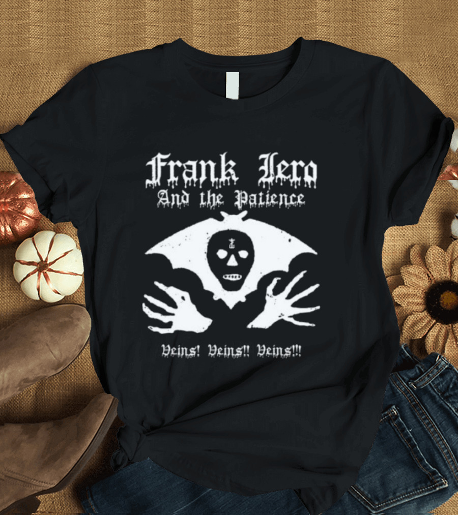 Frank Iero And The Patience Veins Veins Veins Black T-Shirt