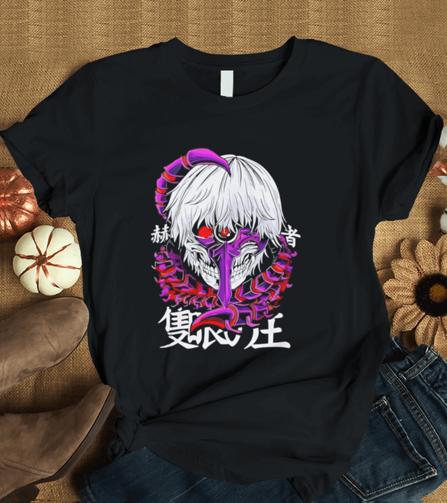 Tokyo Kaneki Kakuja Mask Heroic Stance T-Shirt
