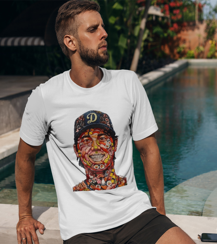 Dodgers Shohei Ohtani ZooCorp Foods Snacks T-Shirt