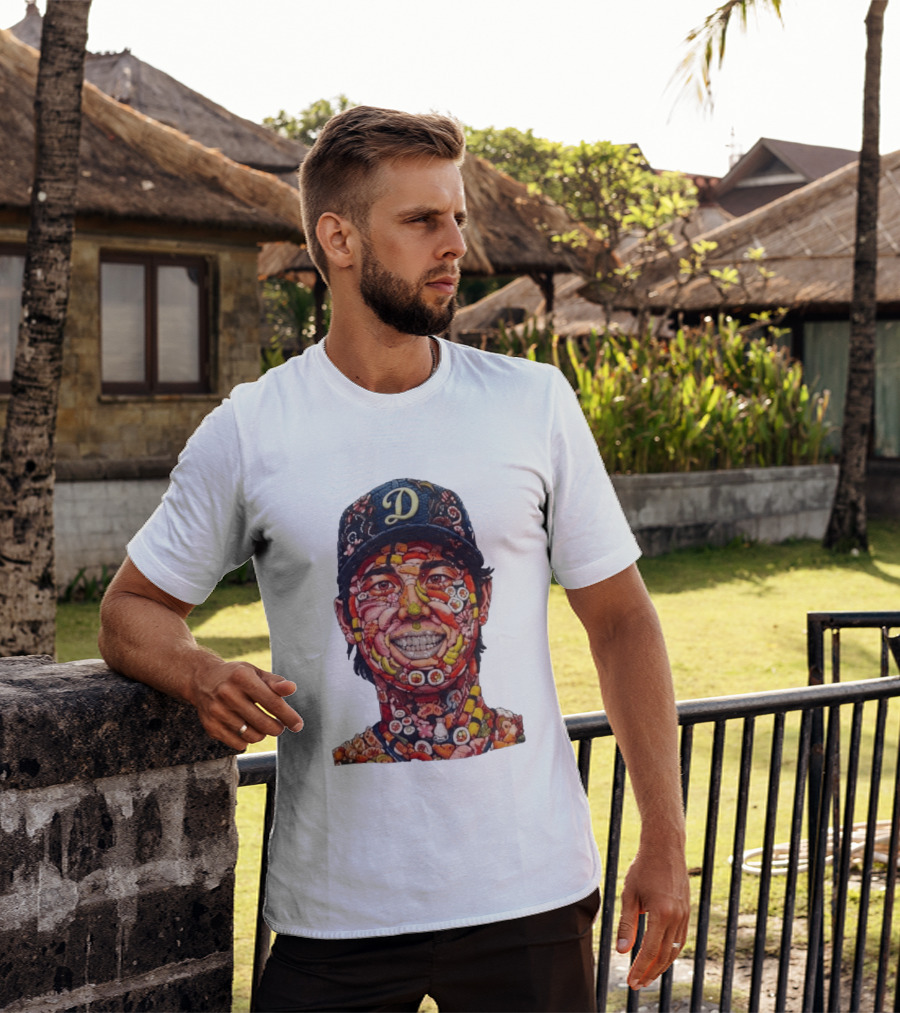 Dodgers Shohei Ohtani ZooCorp Foods Snacks T-Shirt