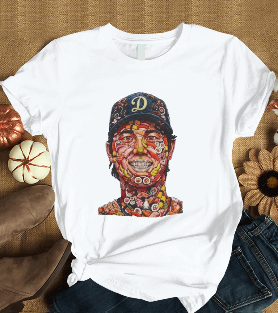 Dodgers Shohei Ohtani ZooCorp Foods Snacks T-Shirt