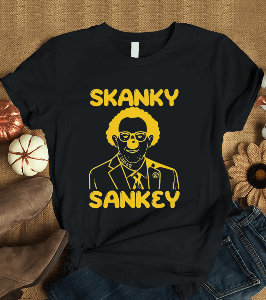Skanky Sankey LSU Basketball Fan Joke T-Shirt