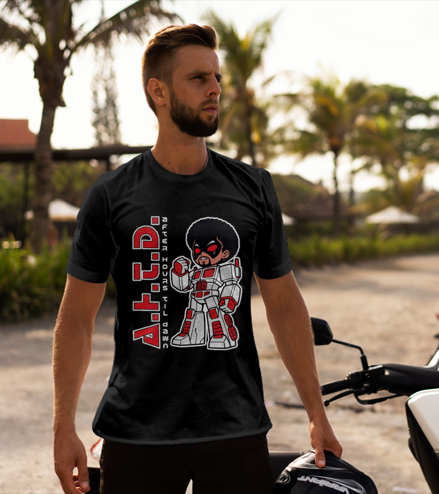 The Weeknd A.F.T.D. After Hours Til Dawn 2026 Asia Tour Tokyo Japan Gundam Pop Up T-Shirt
