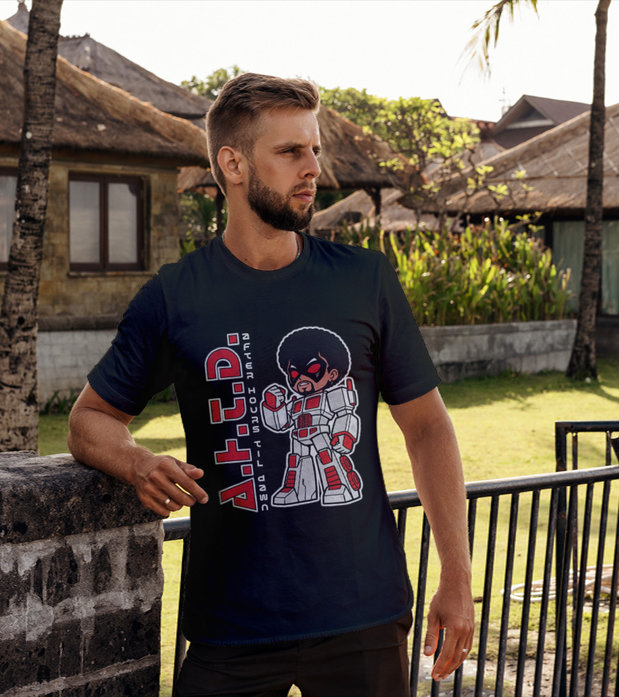 The Weeknd A.F.T.D. After Hours Til Dawn 2026 Asia Tour Tokyo Japan Gundam Pop Up T-Shirt