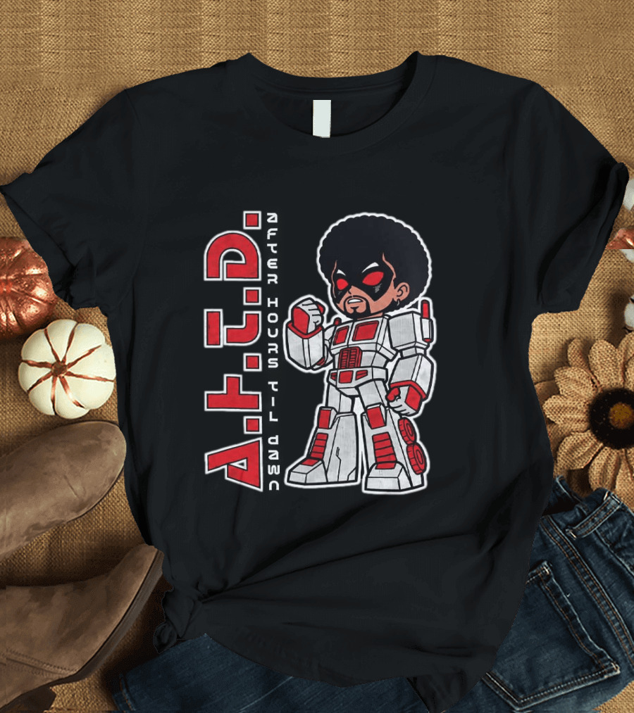 The Weeknd A.F.T.D. After Hours Til Dawn 2026 Asia Tour Tokyo Japan Gundam Pop Up T-Shirt