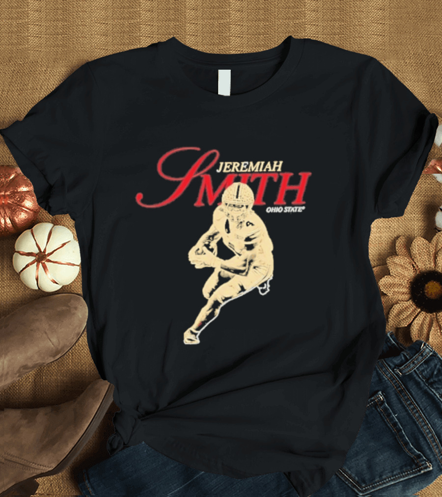 Jeremiah Smith Ohio State Buckeyes Football Athlete T-Shirt