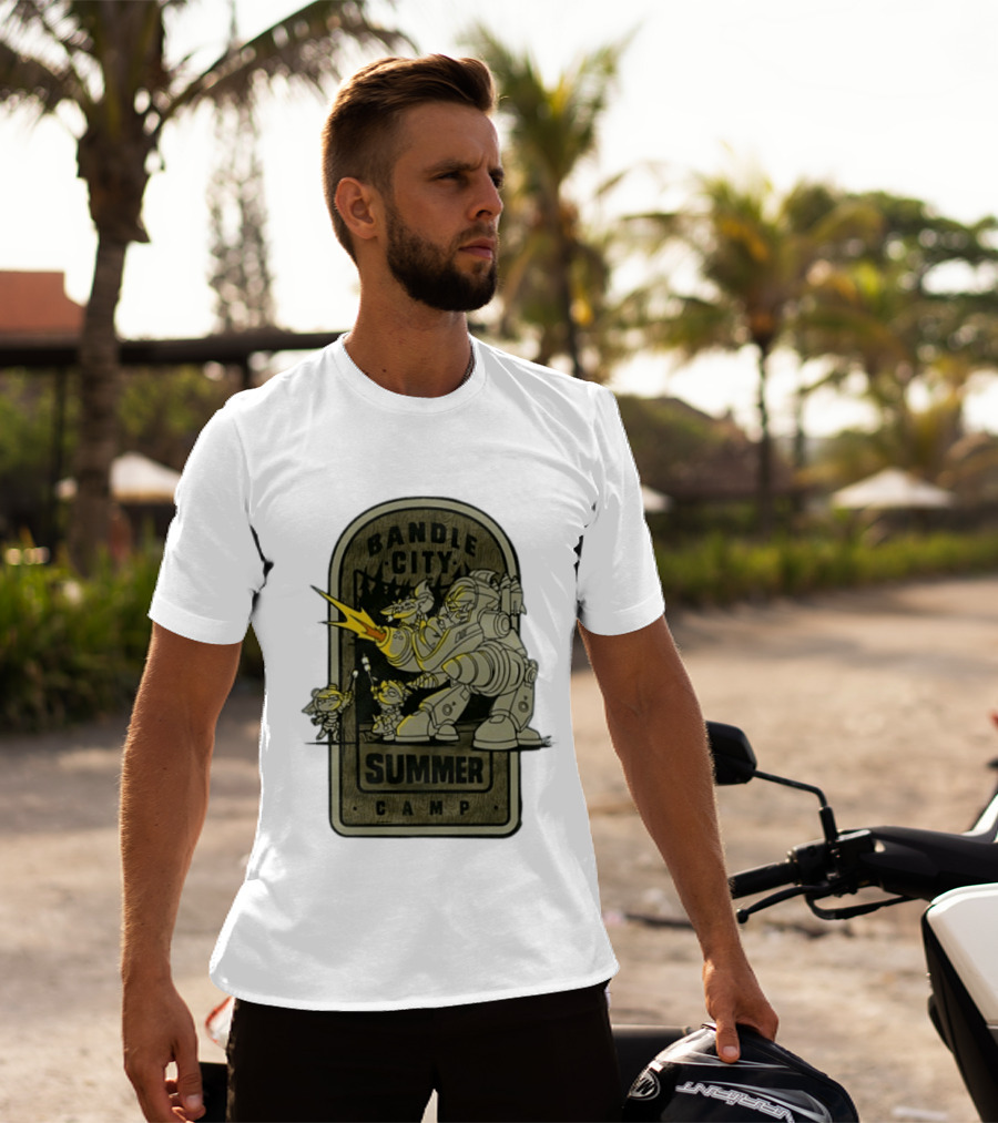Bandle City Summer Camp League Of Legends Character Battle Scene T-Shirt