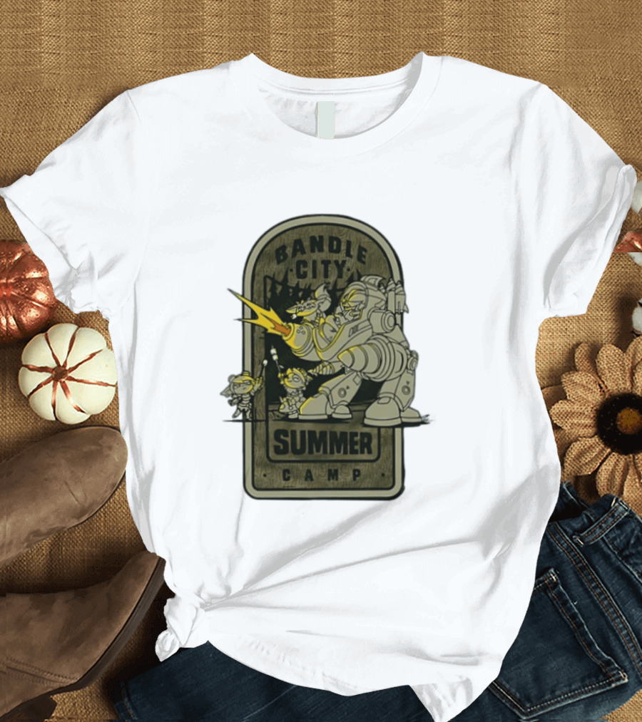 Bandle City Summer Camp League Of Legends Character Battle Scene T-Shirt