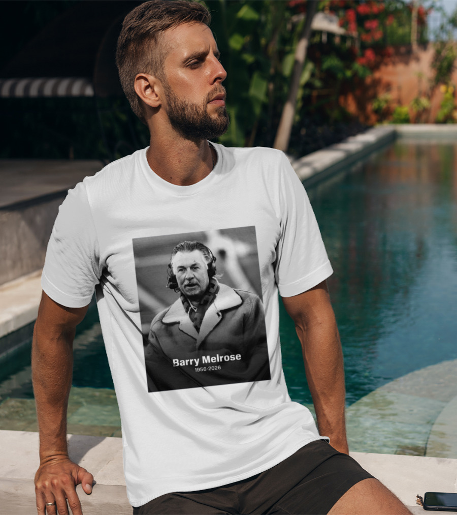 Barry Melrose NHL Player Coach And Analyst 1956 2026 T-Shirt