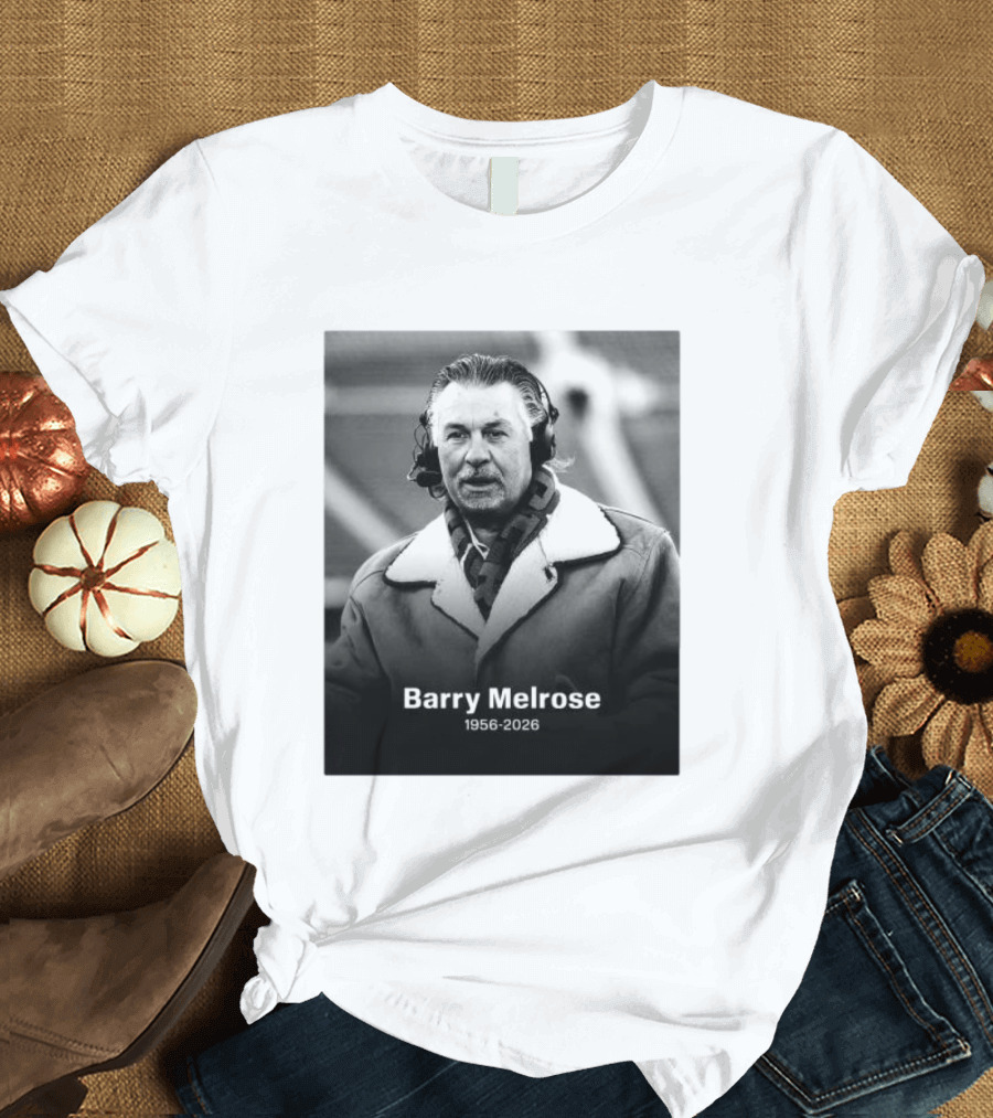 Barry Melrose NHL Player Coach And Analyst 1956 2026 T-Shirt