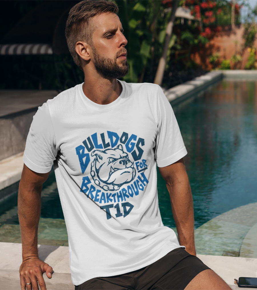 Bulldogs For Breakthrough T1D T-Shirt
