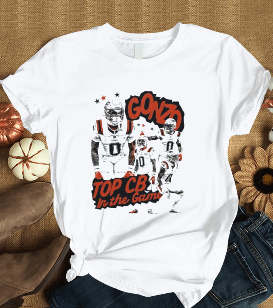 Gonzo Top CB In The Game New England Patriots T-Shirt