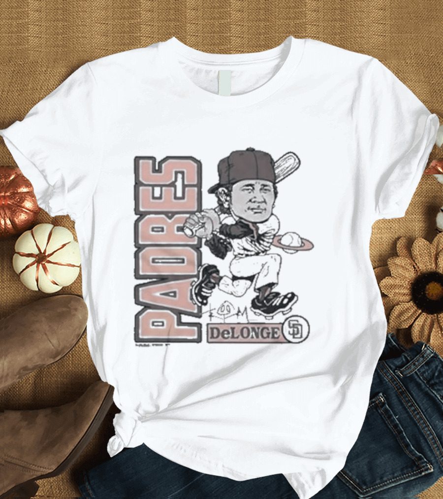Tts Padres Homage Tom All Star Delonge Baseball Fan T-Shirt