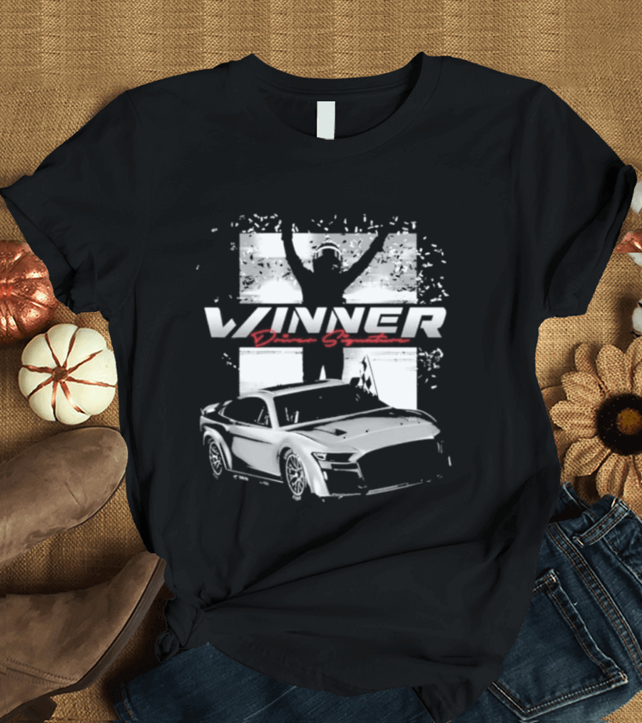 Kyle Larson 2026 Enjoy Illinois 300 Winner Classic Ink Racing T-Shirt