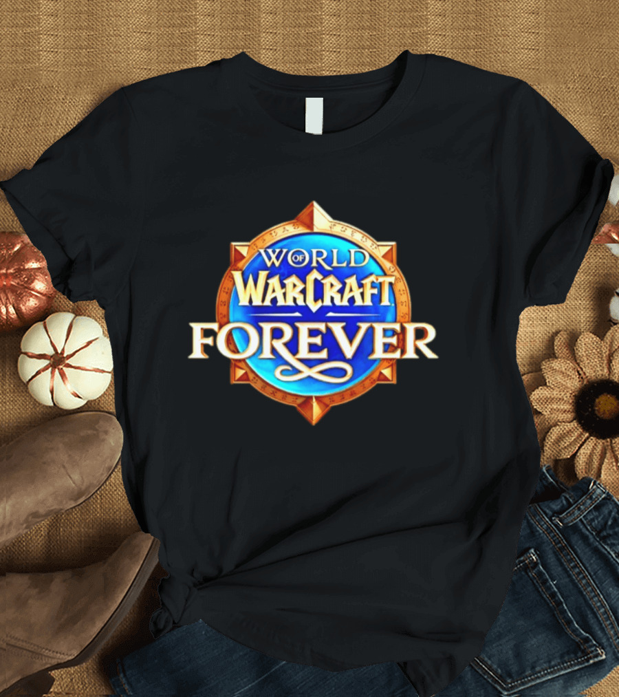 World Of Warcraft Forever WoW Blizzard Entertainment Game T-Shirt