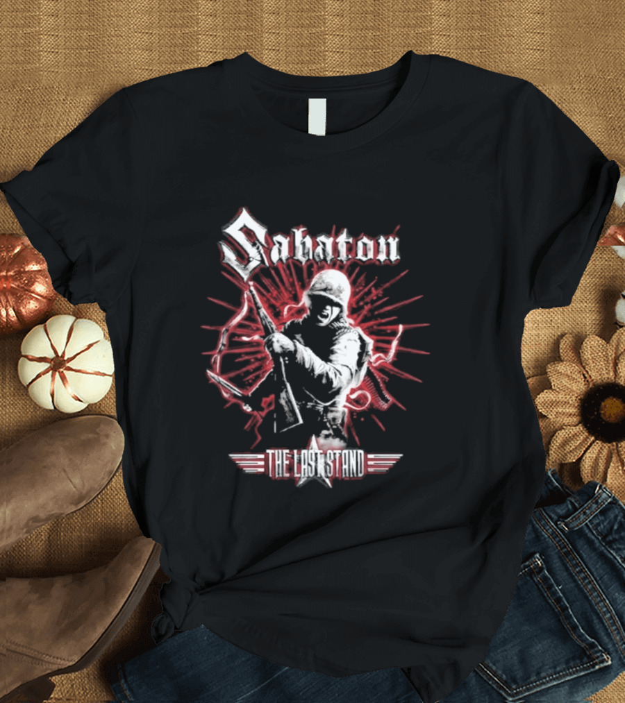 Sabaton The Last Stand Celebrate 10 Years Soldier T-Shirt