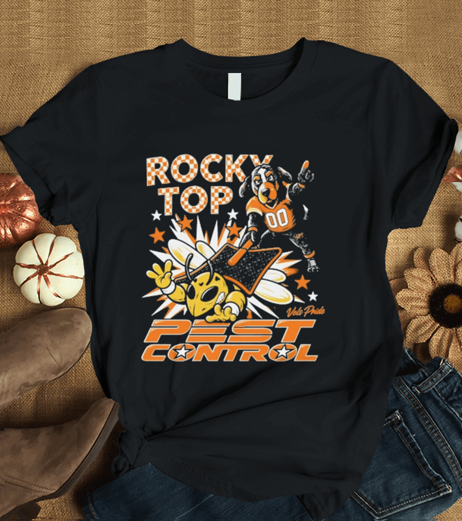 Tennessee Volunteers Rocky Top Pest Control T-Shirt